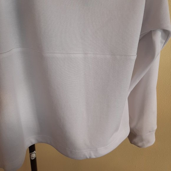 Reebok Speedwick Wicking White Athletic Jacket - Picture 9 of 13